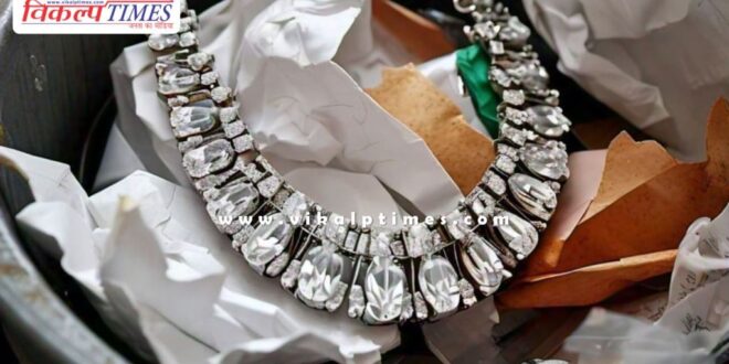 Diamond necklace worth lakhs of rupees found in garbage heap in chennai