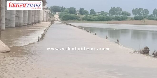 Parvati river water overflow again, Rajasthan - Madhya Pradesh road connectivity cut off