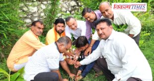 Planted trees and gave the message of environmental protection in sawai madhopur