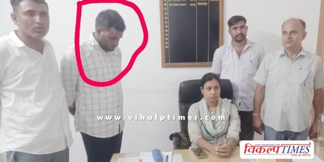 SDMs junior assistant bribe nagaur rajasthan ACB