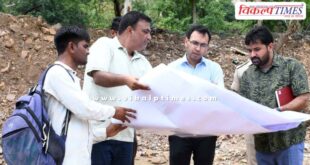 Sawai Madhopur Collector Khushal Yadav inspected the elevated road and bypass construction works of city