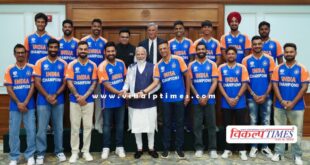 T20 World Cup winning team met PM Narendra Modi in New Delhi
