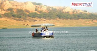 With the tourist season coming to an end in Ranthambore, boating also stopped in Palighat.
