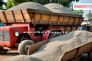 5 trolleys filled with gravel sawai madhopur news