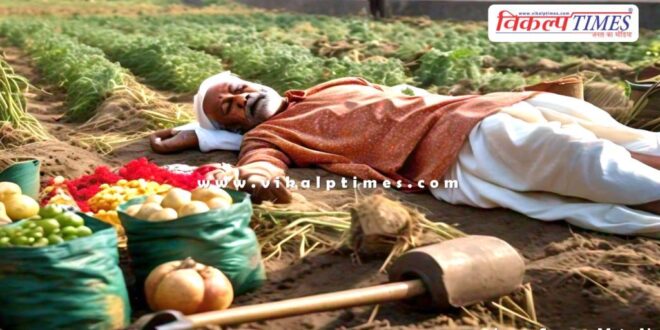 Farmer agricultural work kota news