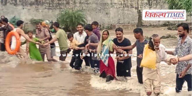 Female devotee drowned in Kushalidhara drain in sawai madhopur