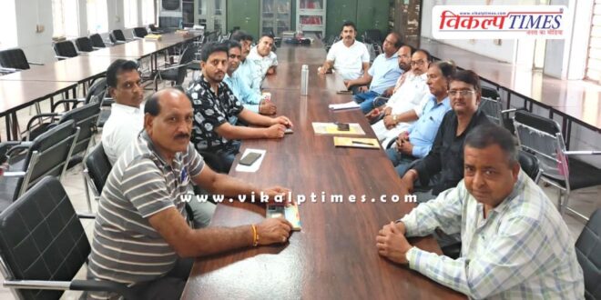 IFWJ District Executive meeting held in sawai madhopur