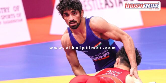 Paris Olympics 2024 Aman Sehrawat reaches wrestling semi-finals
