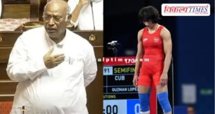 Ruckus in Parliament over Vinesh Phogat ouster in paris olympic 2024