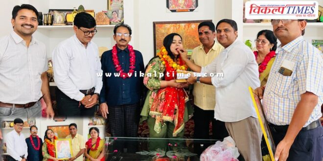 Srishti welcomed on reaching Kaun Banega Crorepati in sawai madhopur