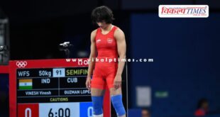 Vinesh Phogat announced retirement from wrestling