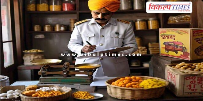 Weighed the box with sweets, imposed a fine of Rs 6 thousand in jhalawar