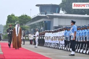 Crown Prince of Abu Dhabi Mohamed bin Zayed al nahyan arrives in delhi