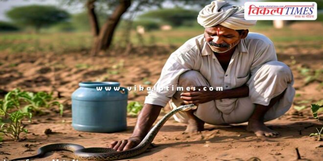 Farmer snake bite bonli sawai madhopur news 27 sept 24