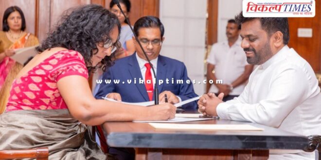 Former educationist Harini Amarasuriya becomes Prime Minister of Sri Lanka