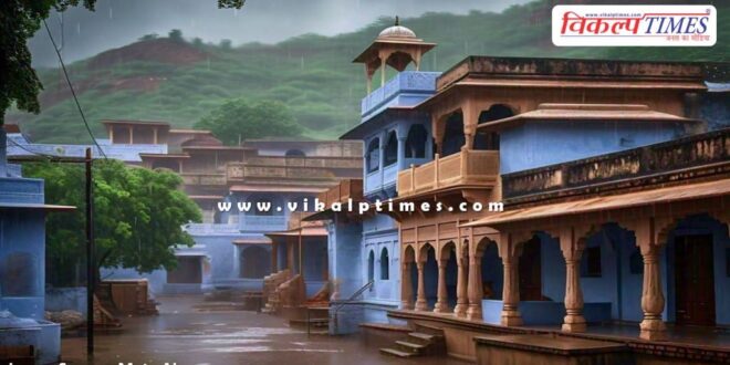 Heavy rain alert in rajasthan