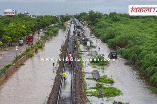 Heavy rain in Jodhpur udaipur National Highway closed, many trains cancelled