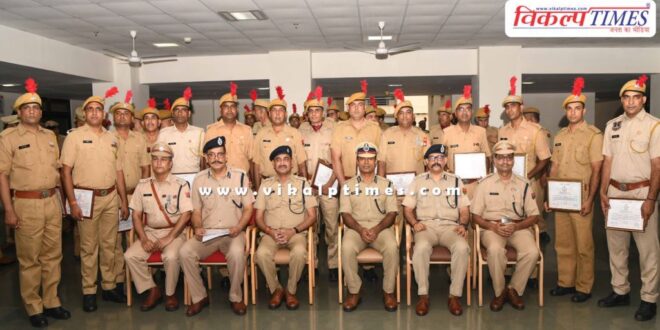 Police Investiture Ceremony 103 policemen of CID Crime Branch honored in jaipur