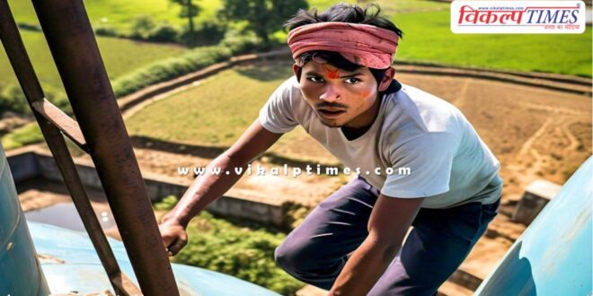 The case of the young man climbing the water tank in sawai madhopur