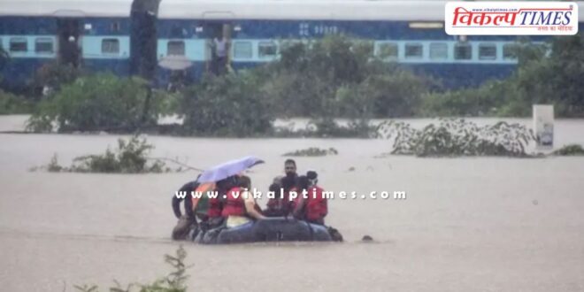 Trains canceled due to floods in many areas of Telangana and Andhra Pradesh