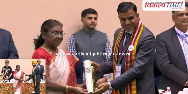 Two teachers from Rajasthan received National Teacher Award