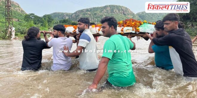 lack of culvert water sawai madhopur 13 Sept 24
