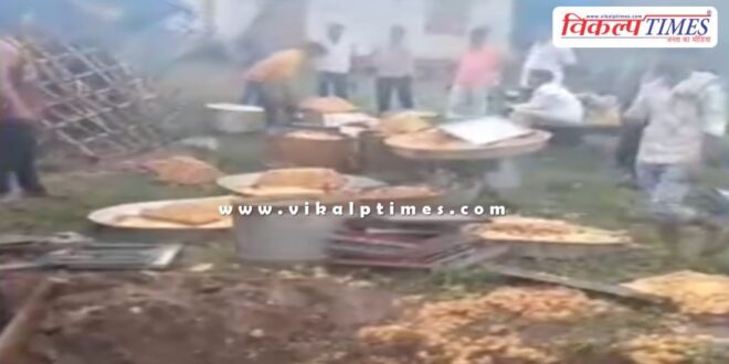 two thousand kilos moldy laddus Ranthambore Sawai madhopur News 27 sept 24