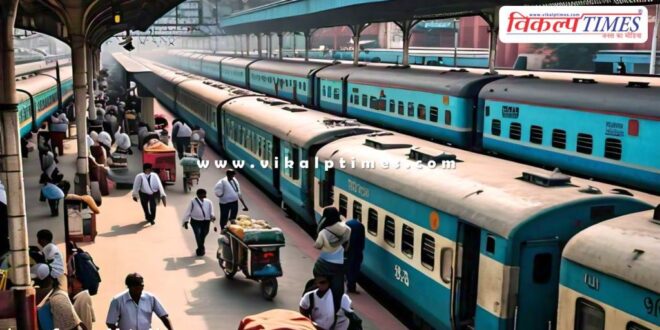 Announcement of special train to Ahmedabad Banaras via Kota