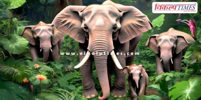 Elephant Bandhavgarh Tiger Reserve Madhya Pradesh News 30 oct 24