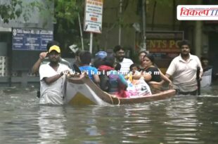 Flood in chennai due to heavy rain