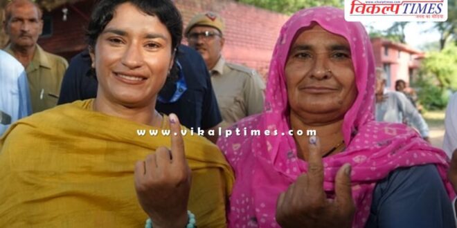 Haryana Assembly Elections What did Vinesh Phogat say after casting her vote
