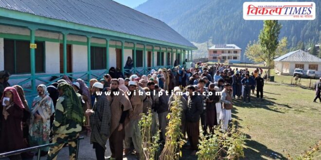 Jammu Kashmir Assembly elections 44.08% voting at 1 pm