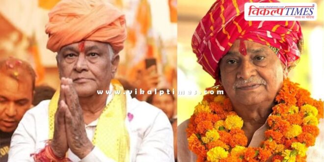 Kirori Lal Meena brother got ticket in by-election from dausa seat