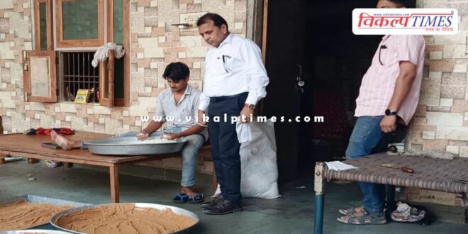 Medical department action during festive season diwali in sawai madhopur