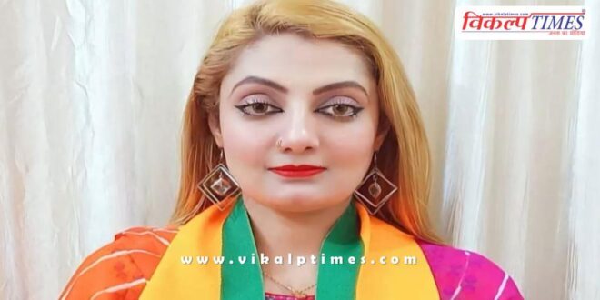 Mehnaz Patel appointed Dausa co-incharge of Minority bjp