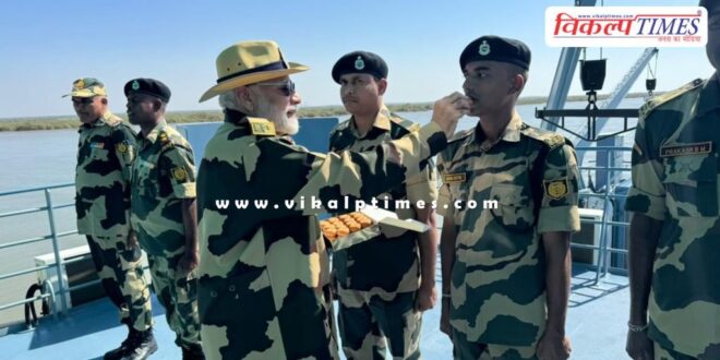 PM Narendra Modi celebrated Diwali among the soldiers