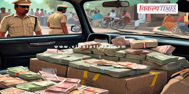 Rajasthan Assembly By-Election-2024 Rs 35 lakh cash found in a vehicle in Alwar