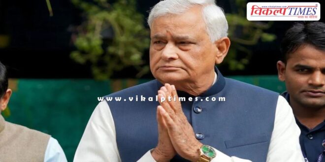 Agriculture Minister Dr Kirodi Lal Meena admitted in SMS hospital jaipur
