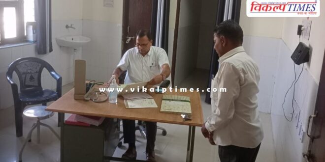 CMHO conducted surprise inspection of medical institutions in Sawai Madhopur