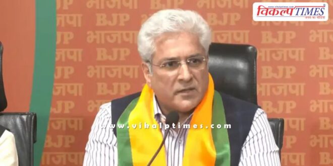 Former Delhi Minister Shri Kailash Gehlot joins BJP in New Delhi
