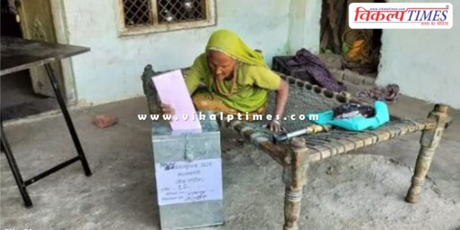 Home Voting 712 voters cast their votes on the second day in rajasthan