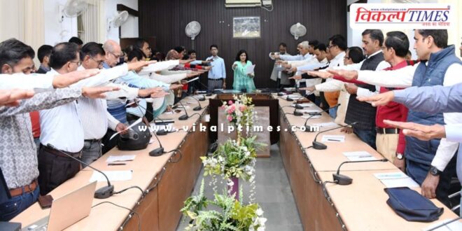 Oath administered against child marriage in sawai madhopur