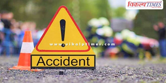 Truck bike accident in jaipur rajasthan