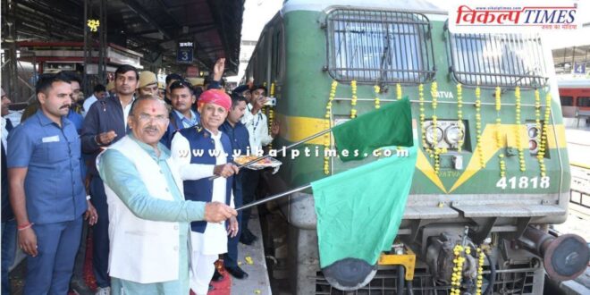 Pilgrimage train left from Ajmer railway station