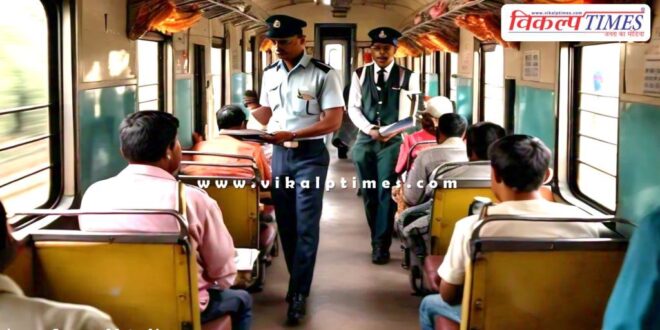 Railway treasury filled with ticket checking campaign in trains in kota