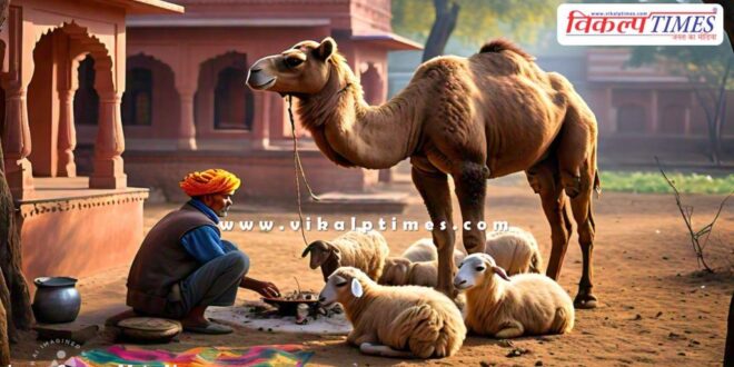 Save animals from cold wave in winter season in rajasthan