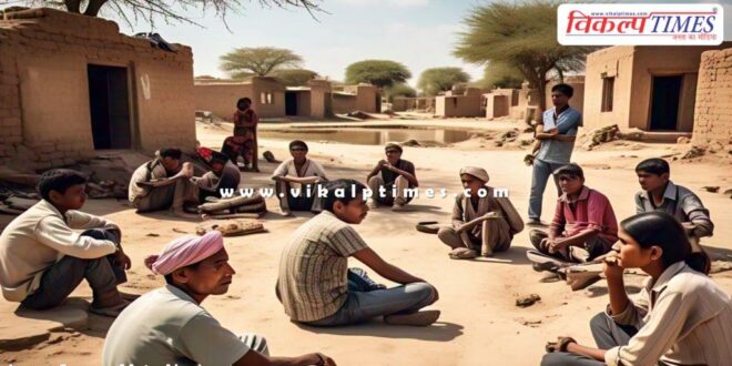 5888 villages declared destitute in 20 districts of Rajasthan