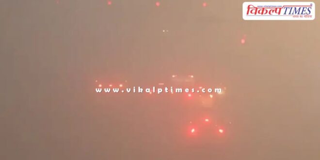 Delhi-NCR in the grip of dense fog