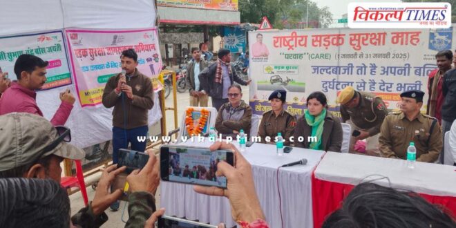 Drivers made aware about traffic rules in sawai madhopur