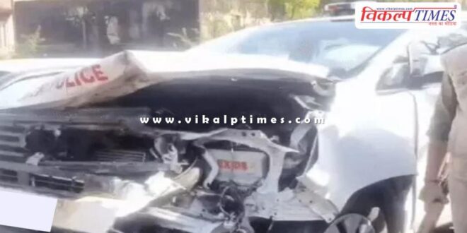 Farooq Abdullah convoy vehicle meets with accident in Dausa